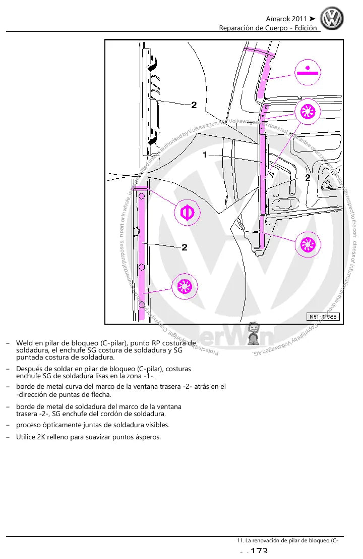 Página interna 1 — Manual de Oficina Volkswagen Amarok 2.0 TDI