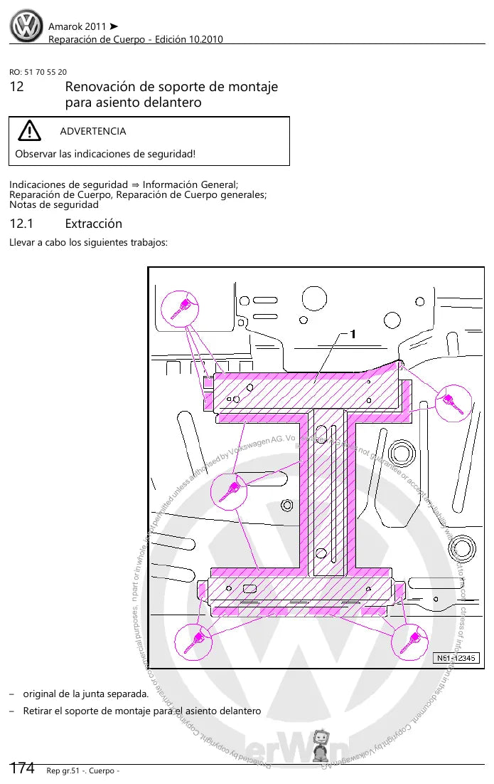Página interna 3 — Manual de Oficina Volkswagen Amarok 2.0 TDI