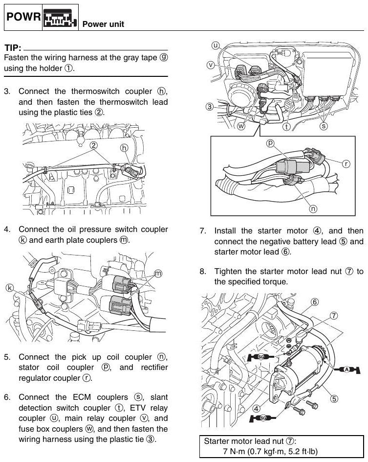 Manual De Serviços Yamaha Fx Sho Cruiser 2012 - diagrama 2