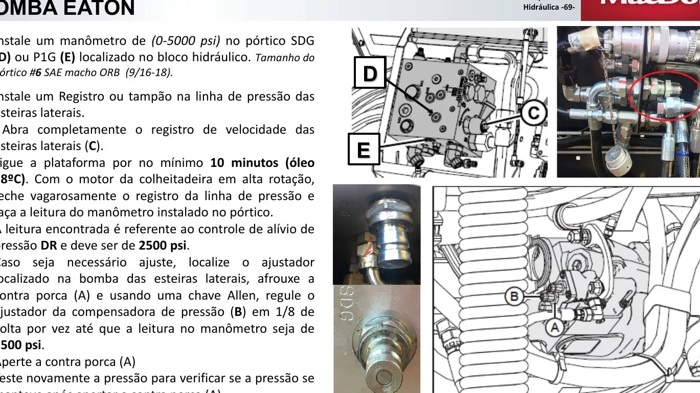 Manual de Treinamento MacDon FD1 FlexDraper e FM100 — página interna 3