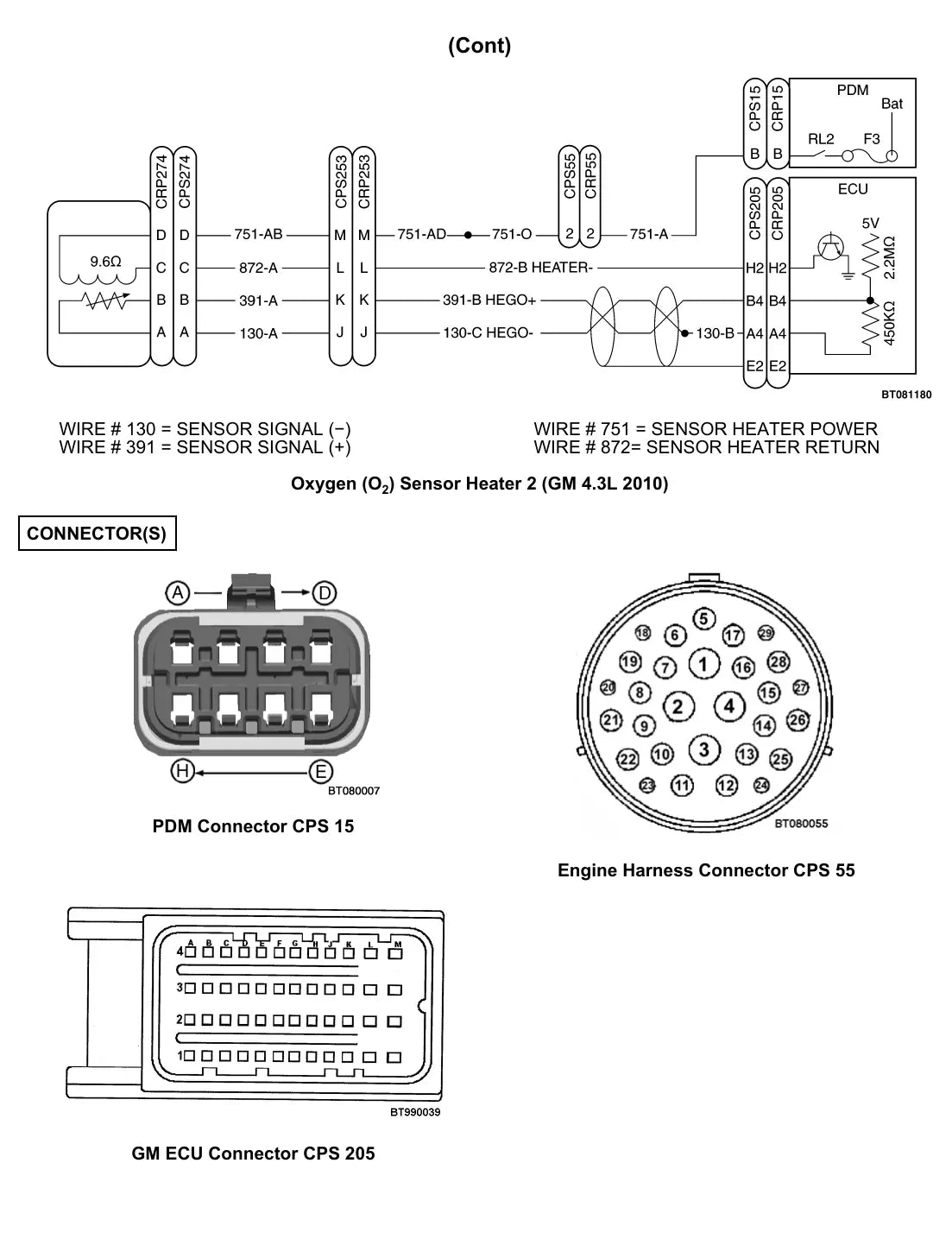 Página interna do Manual de Diagnóstico Yale GC/GLC080, 100VXBCS — diagrama técnico 2