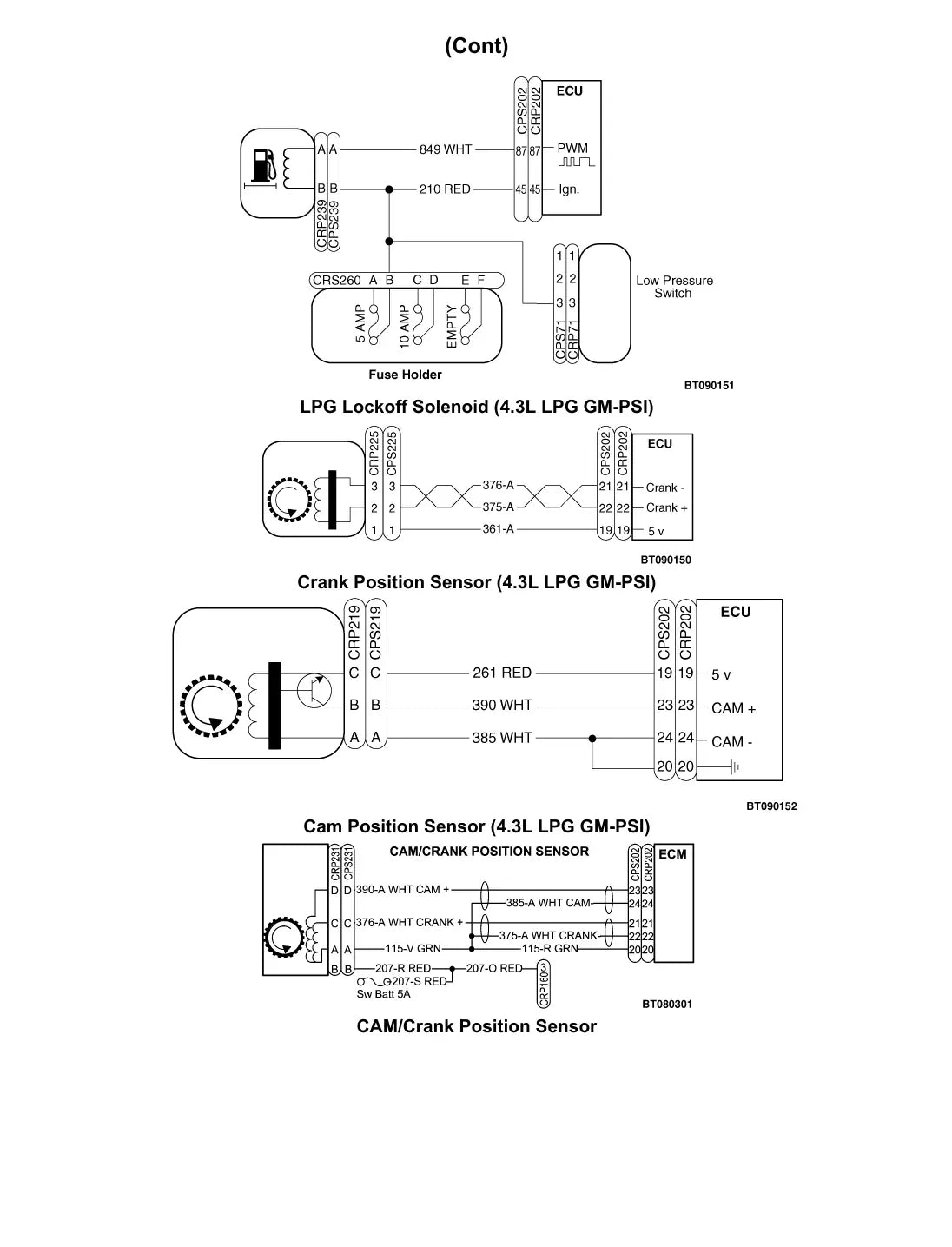 Página interna do Manual de Diagnóstico Yale GP/GLP/GDP040VX, 50VX, 60VX, 70VX — diagrama técnico 3