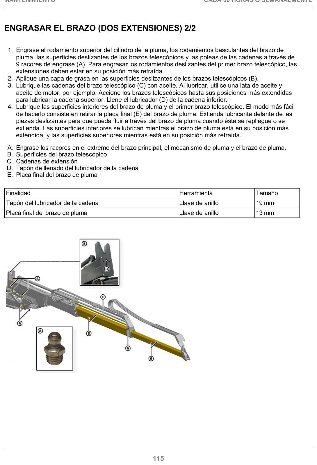 Manual do Operador John Deere 1910E — ilustração técnica 1
