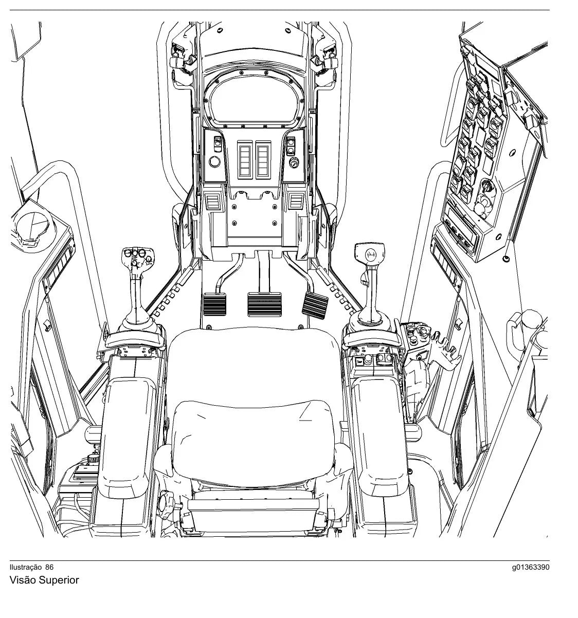 Manual do Operador Caterpillar 120M e 12M — página interna 1