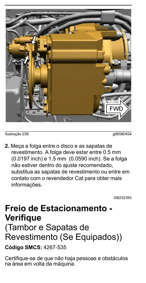 Manual do Operador Caterpillar 140 GC e 140 GC AWD — página interna 1