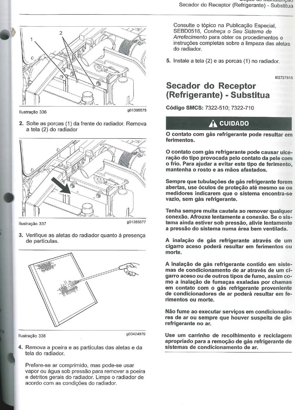 Manual do Operador Caterpillar 308D CR — página interna 3