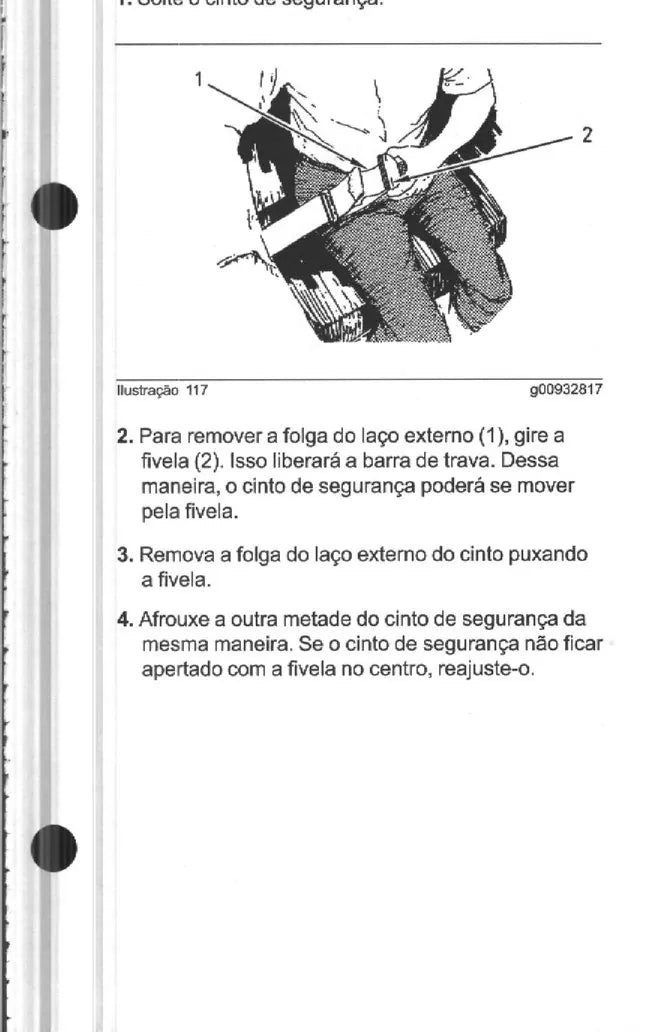 Manual do Operador Caterpillar 323D2 e 323D2 L — página interna 1