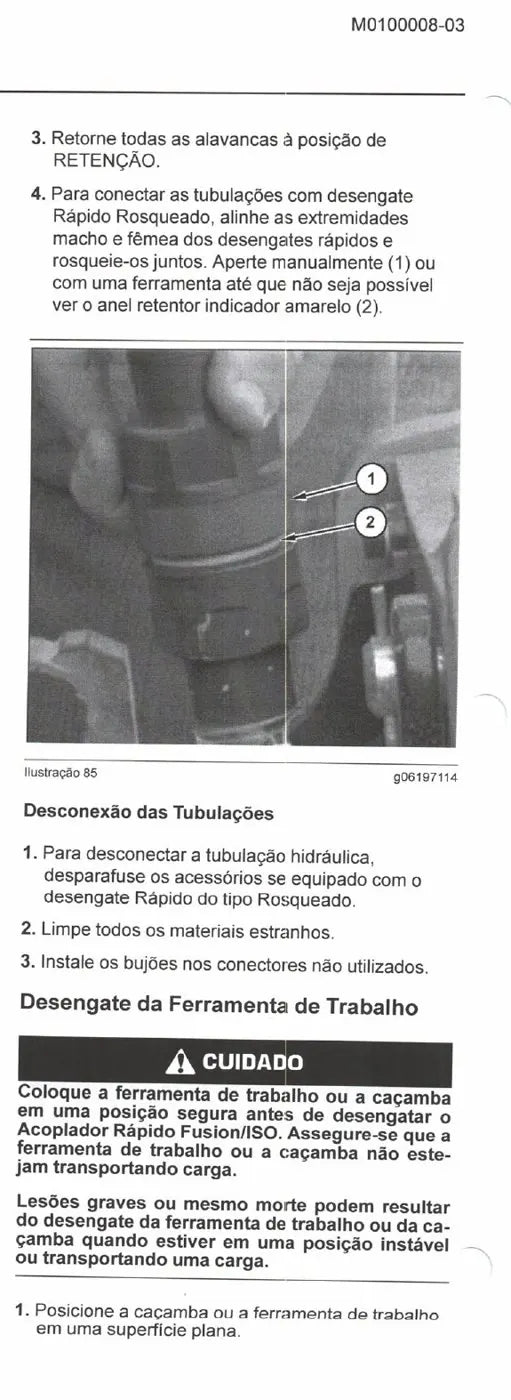 Manual do Operador Caterpillar 910K 914K 920K — página interna 1
