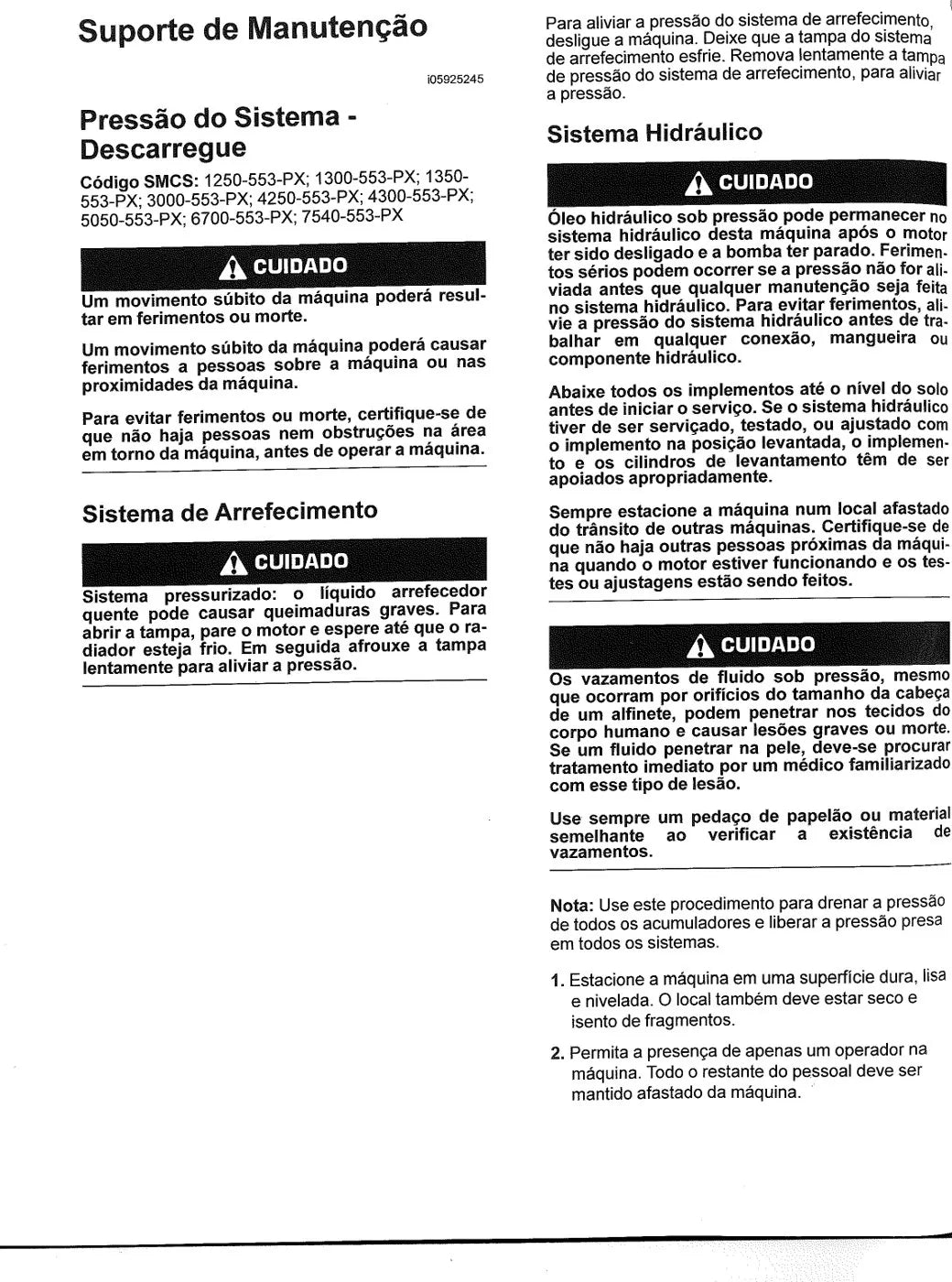 Manual do Operador Caterpillar 950L 962L — página interna 1
