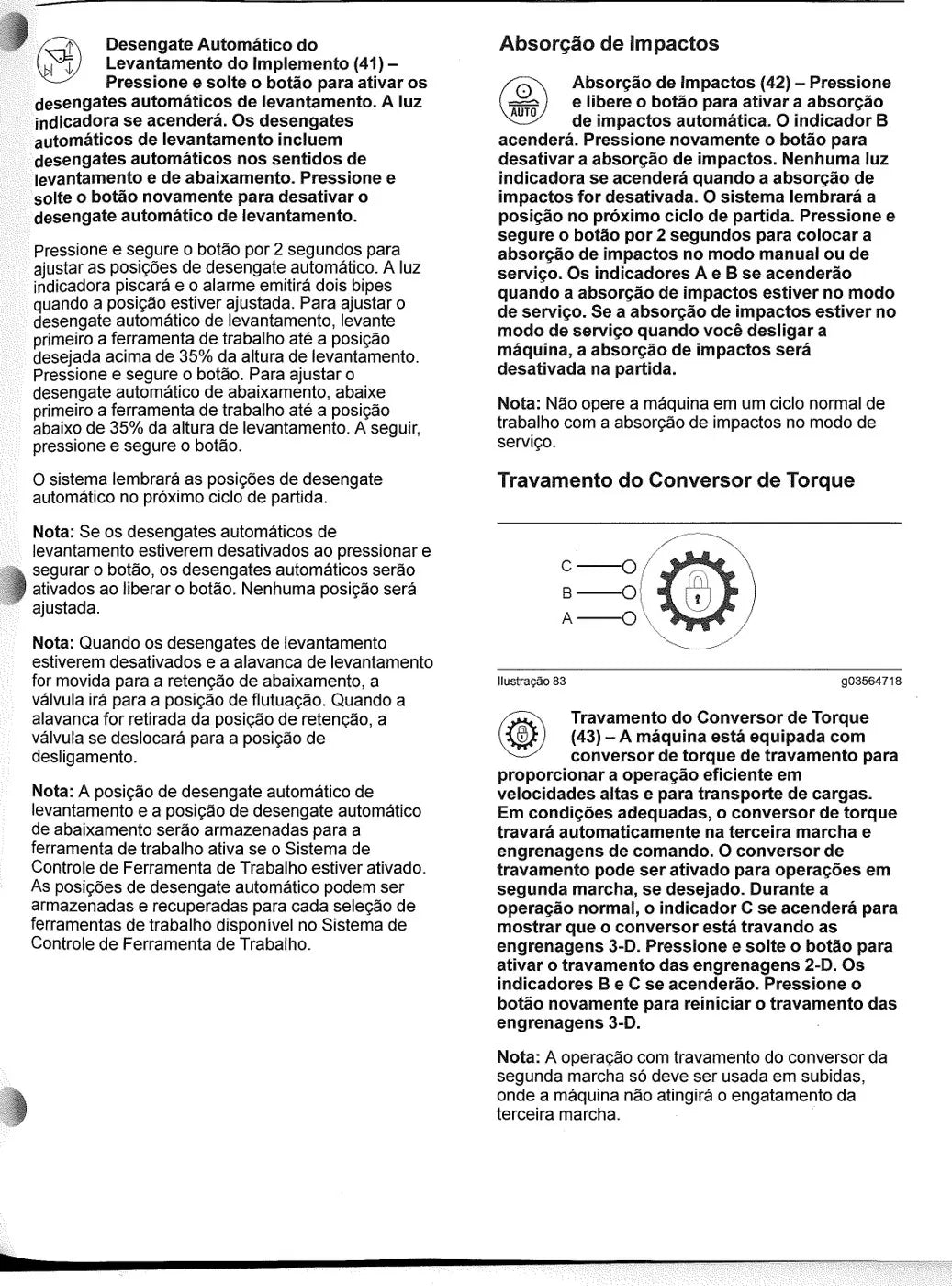 Manual do Operador Caterpillar 950L 962L — página interna 3