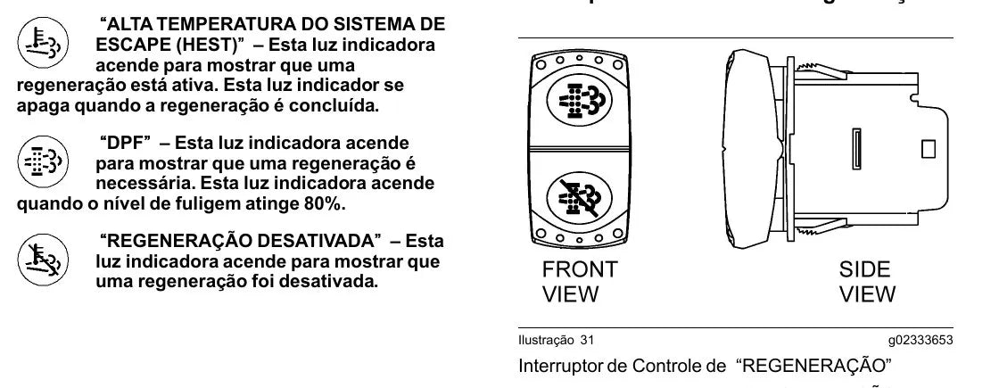 Manual do Operador Caterpillar C15 C18 Motor — página interna 1