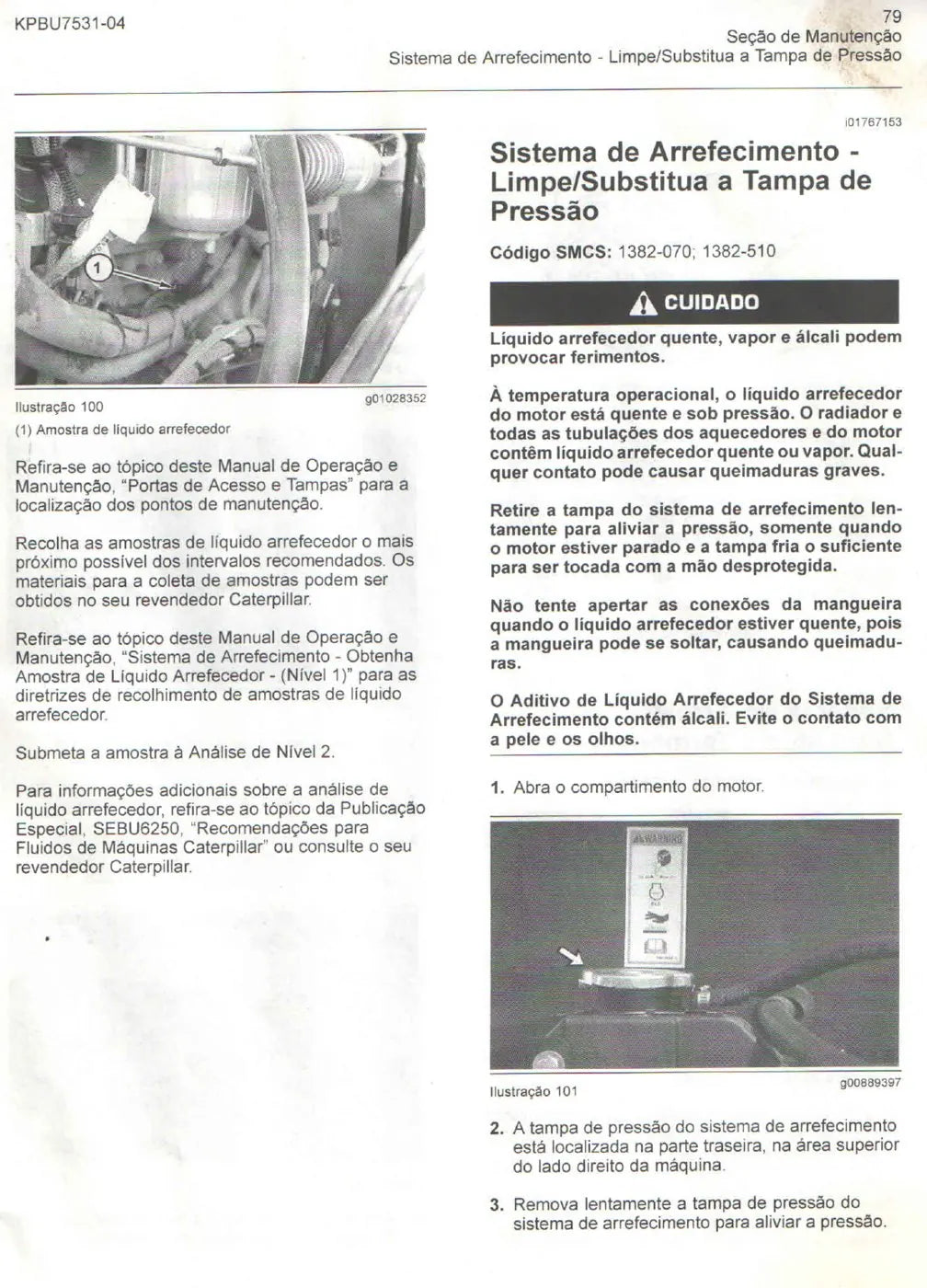Manual do Operador Caterpillar CS-423E CP-433E CS-433E — página interna 3