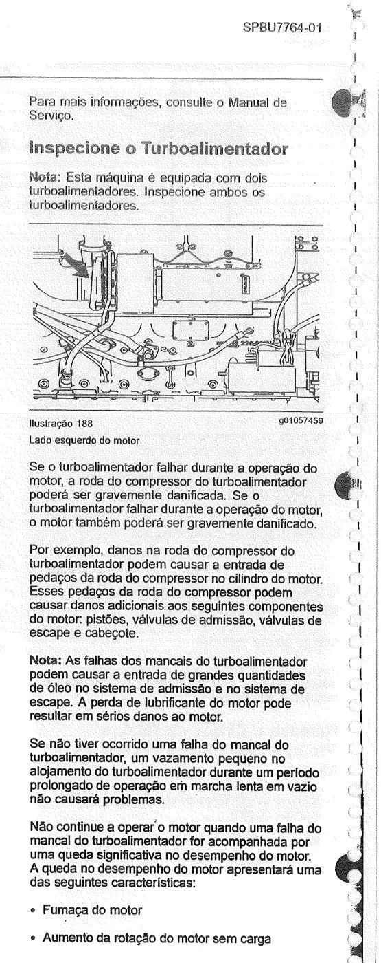 Manual do Operador Caterpillar D10T Trator de Esteiras — página interna 1