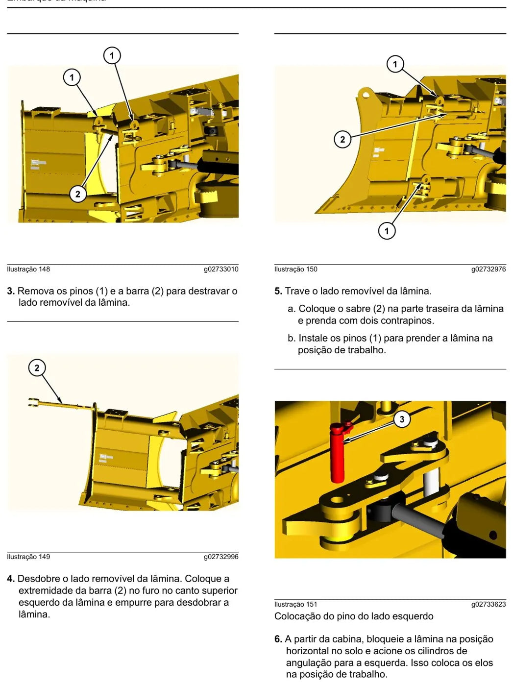 Manual do Operador Caterpillar D5 Trator de Esteiras — página interna 1