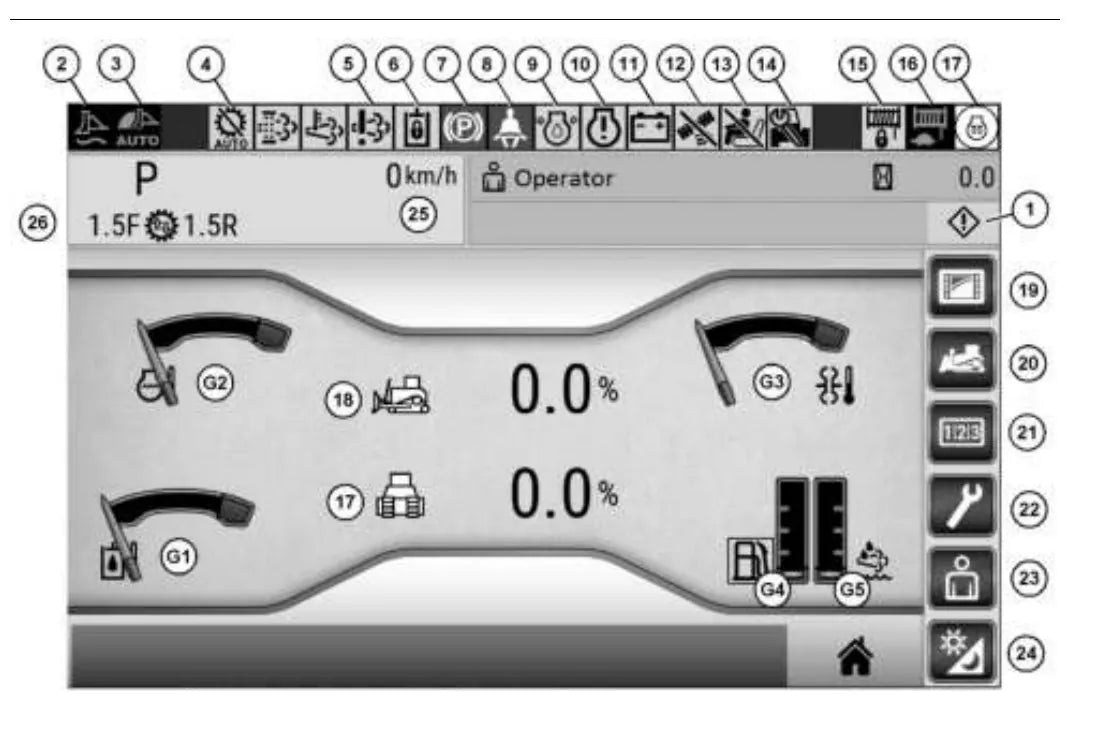 Manual do Operador Caterpillar D6N Trator de Esteiras — página interna 3