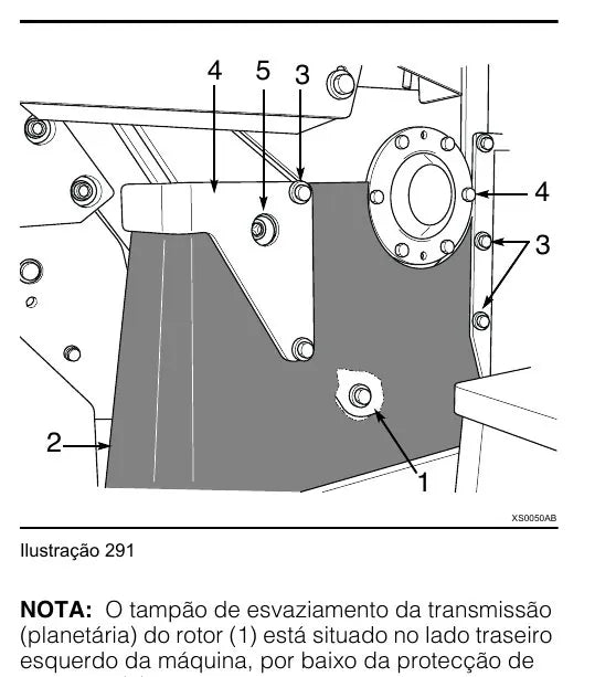 Manual do Operador Caterpillar PM102 Fresadora a Frio — página interna 1