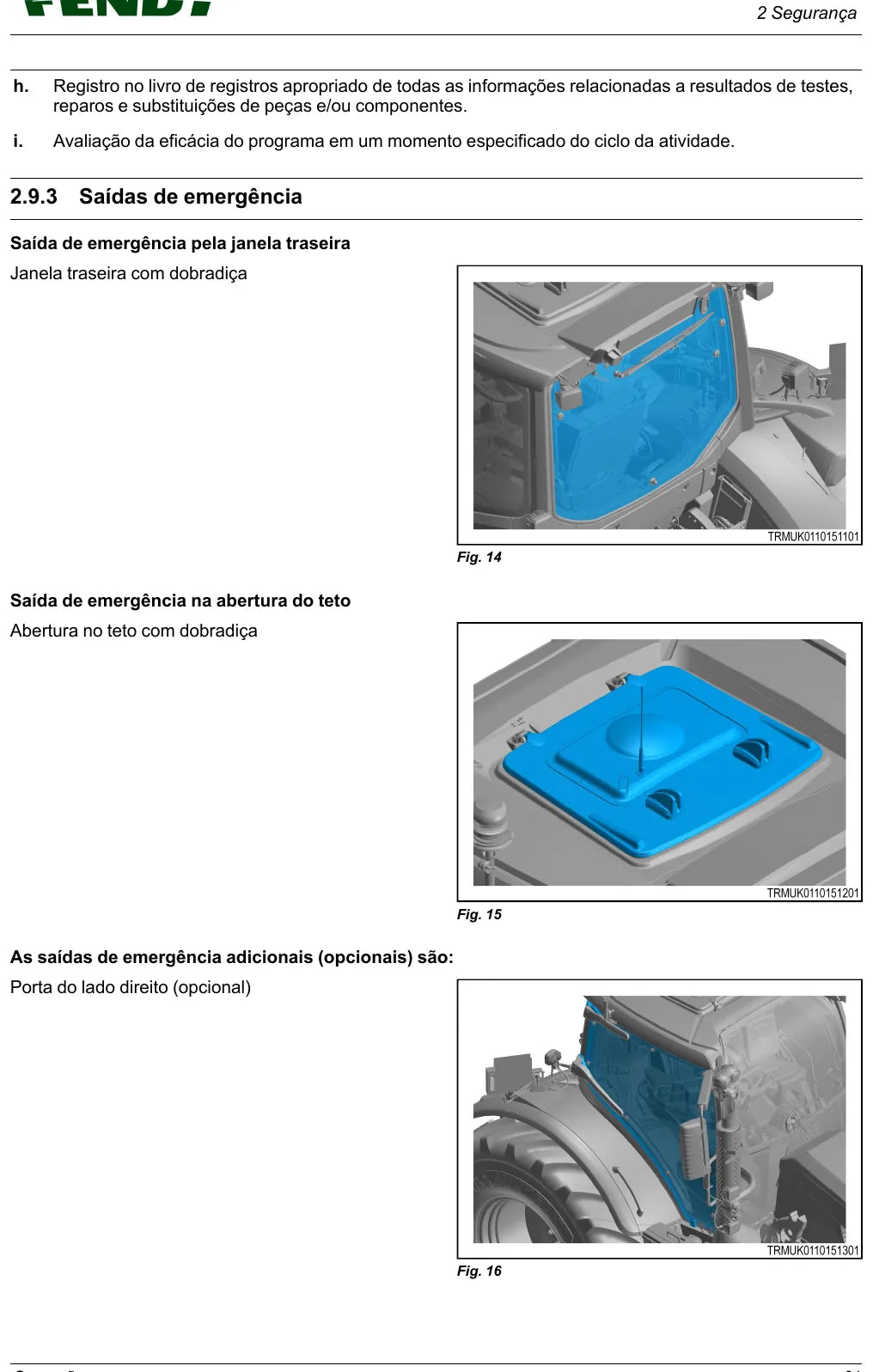 Manual do Operador — Operação Fendt 700 Vario Gen7 (720 a 728) — Trator — Edições 2023 e 2024 — 404 e 410 Páginas em PDF — página interna 1