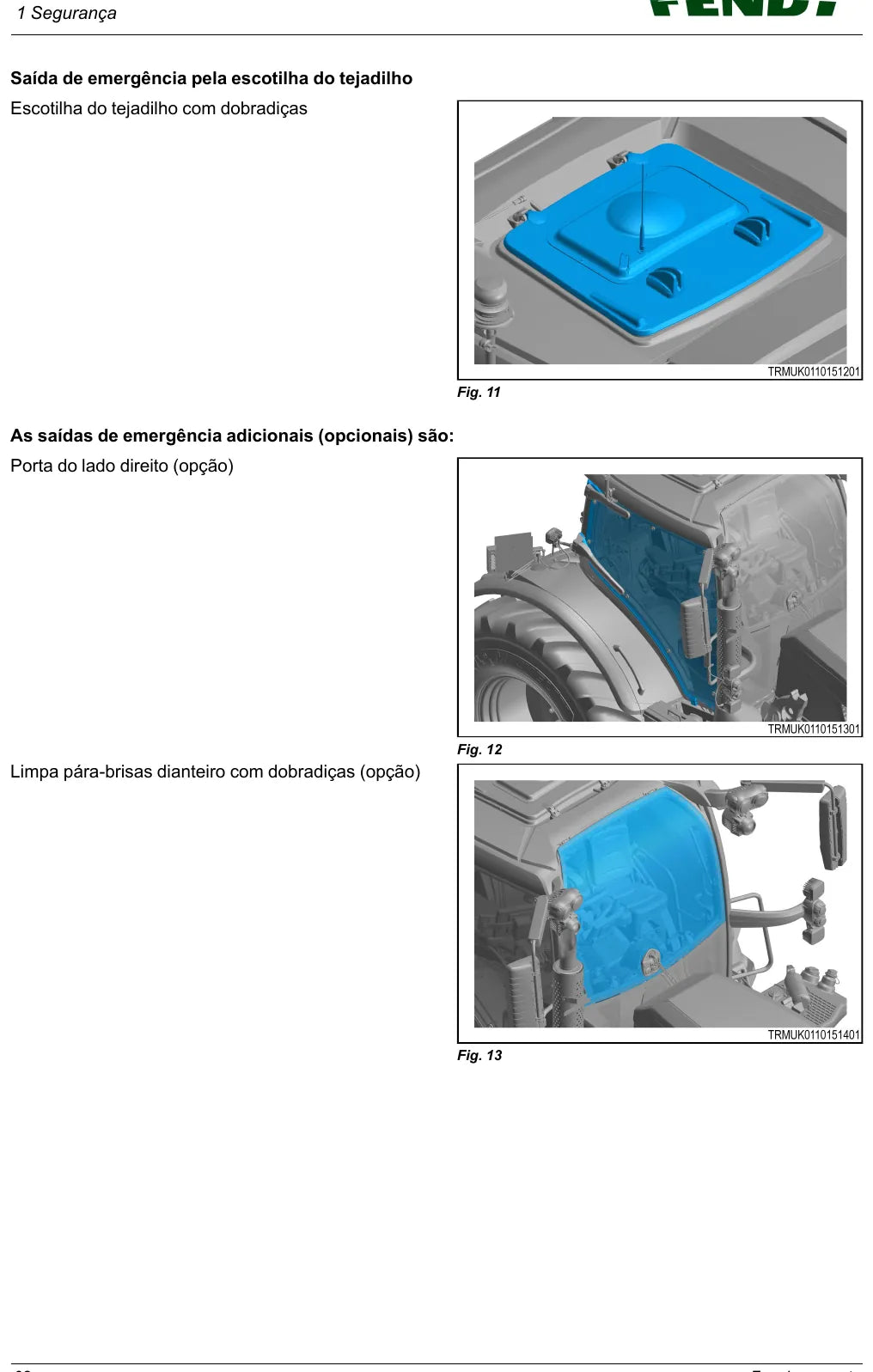 Manual do Operador — Operação Fendt 800 Vario Gen5 (826 a 832) — Trator — 2025 — 454 Páginas em PDF — página interna 1
