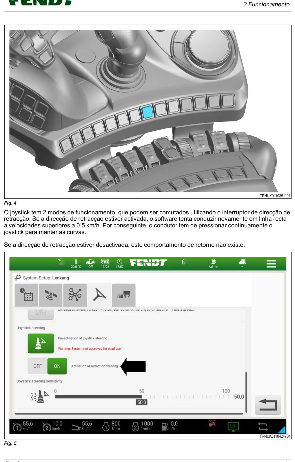 Manual do Operador Fendt ErgoSteer — Trator — 2025 — 46 Páginas em PDF — página interna 2