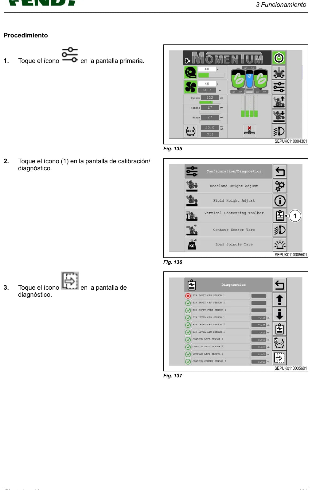 Manual do Operador Fendt Momentum 12 e 23 — Plantadeira — Edições 2024 e 2025 — 324 e 358 Páginas em PDF — página interna 4