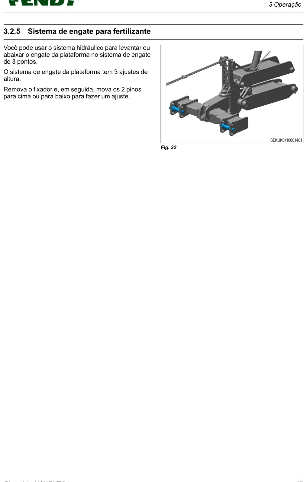 Manual do Operador Fendt Momentum 30, 30F, 40 e 40F — Plantadeira — Edições 2022 e 2024 — 200 e 228 Páginas em PDF — página interna 2