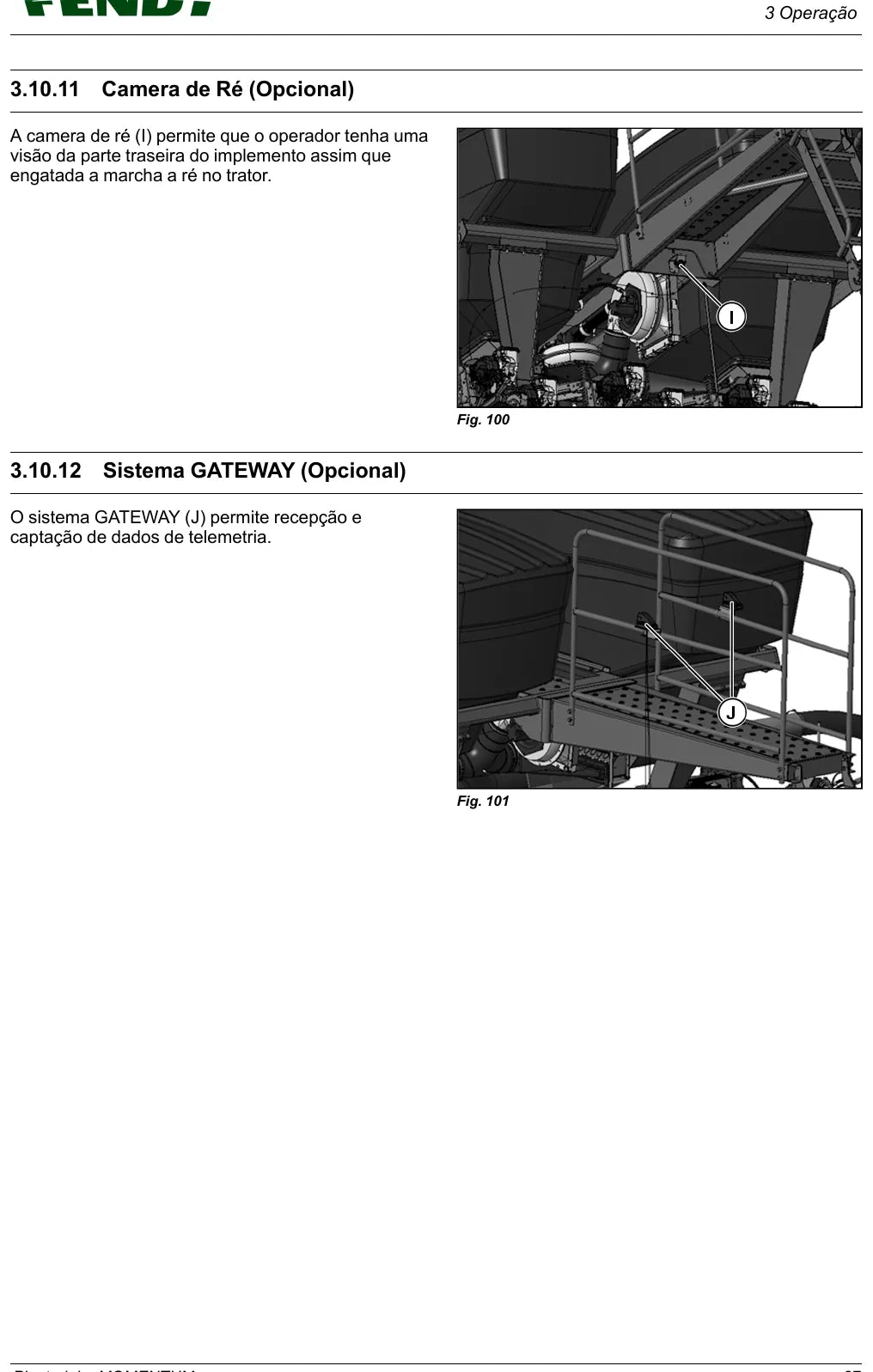 Manual do Operador Fendt Momentum 30, 30F, 40 e 40F — Plantadeira — Edições 2022 e 2024 — 200 e 228 Páginas em PDF — página interna 3