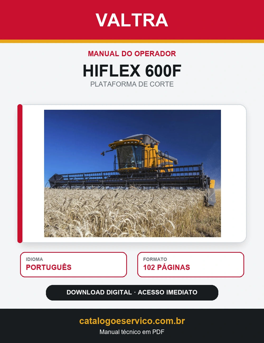 Manual do Operador - Hiflex 600f - Vt600f - 2015 - Plataforma
