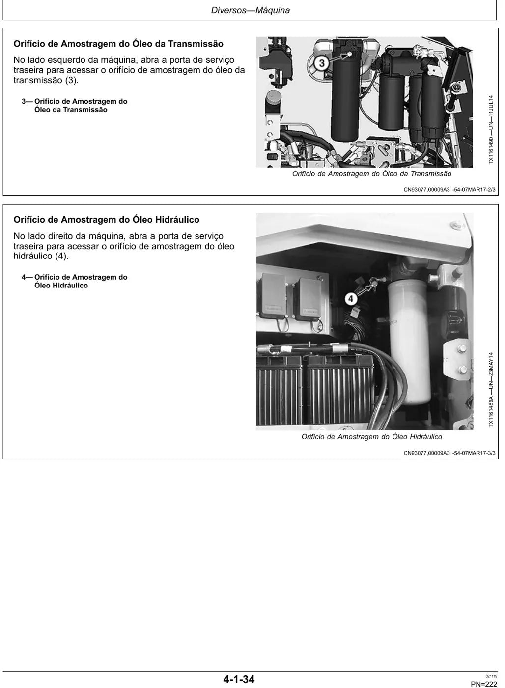 Manual do Operador John Deere 1050K Trator de Esteiras — página interna 3
