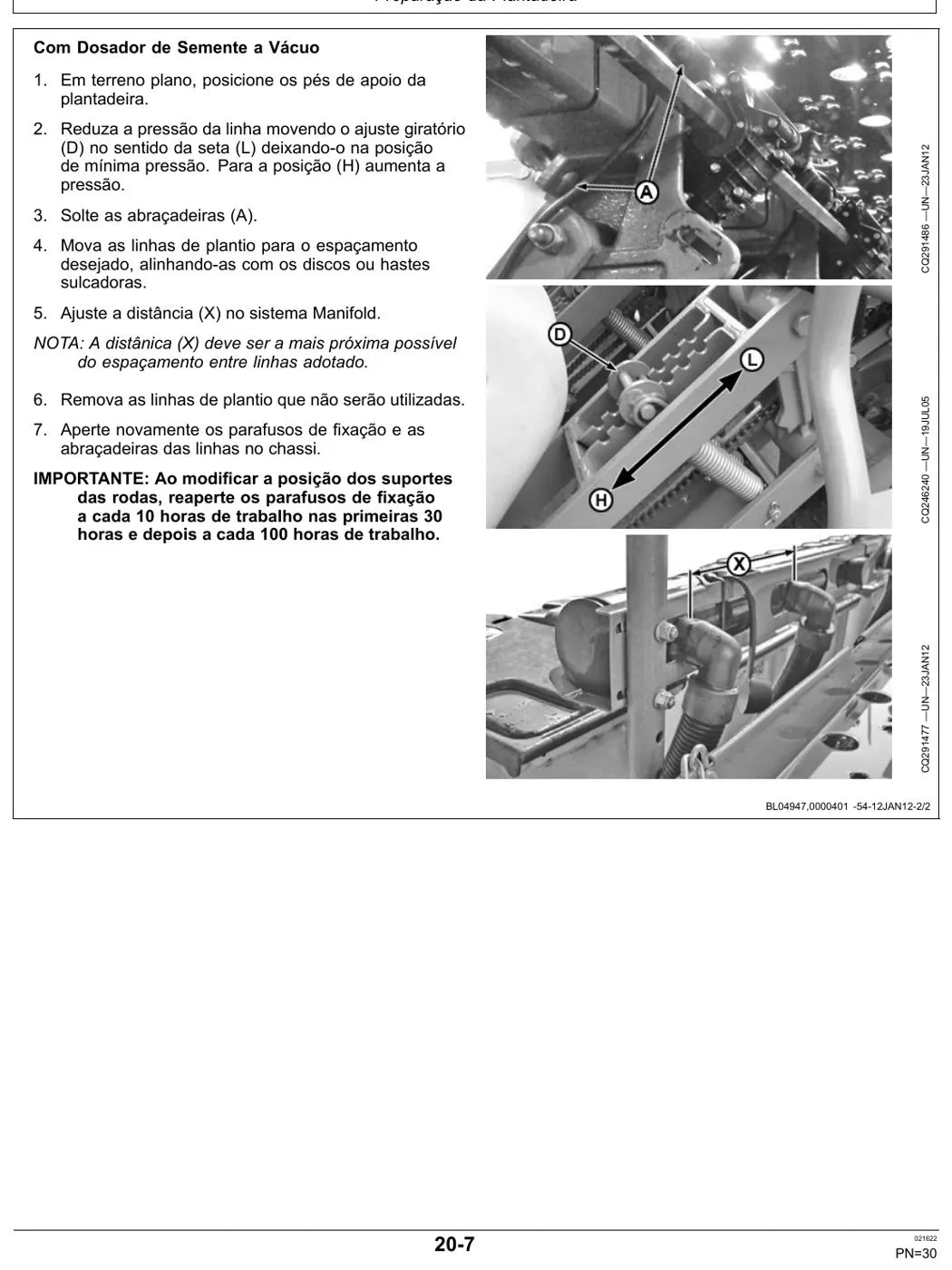 Manual do Operador John Deere 1107 1109 1111 1113 — página interna 4