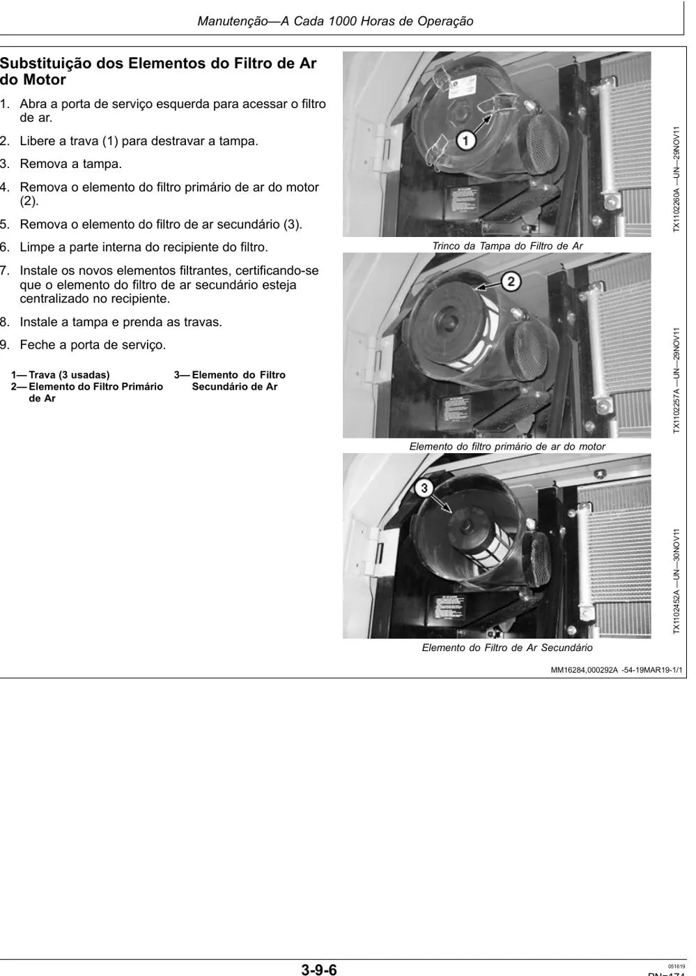 Manual do Operador John Deere 200G Escavadeira — página interna 3