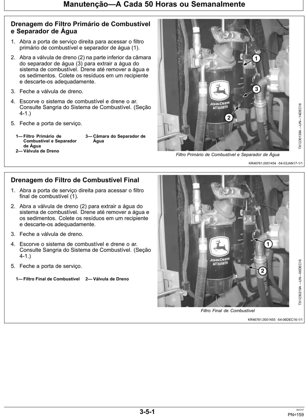 Manual do Operador John Deere 2144G Escavadeira Florestal — página interna 2