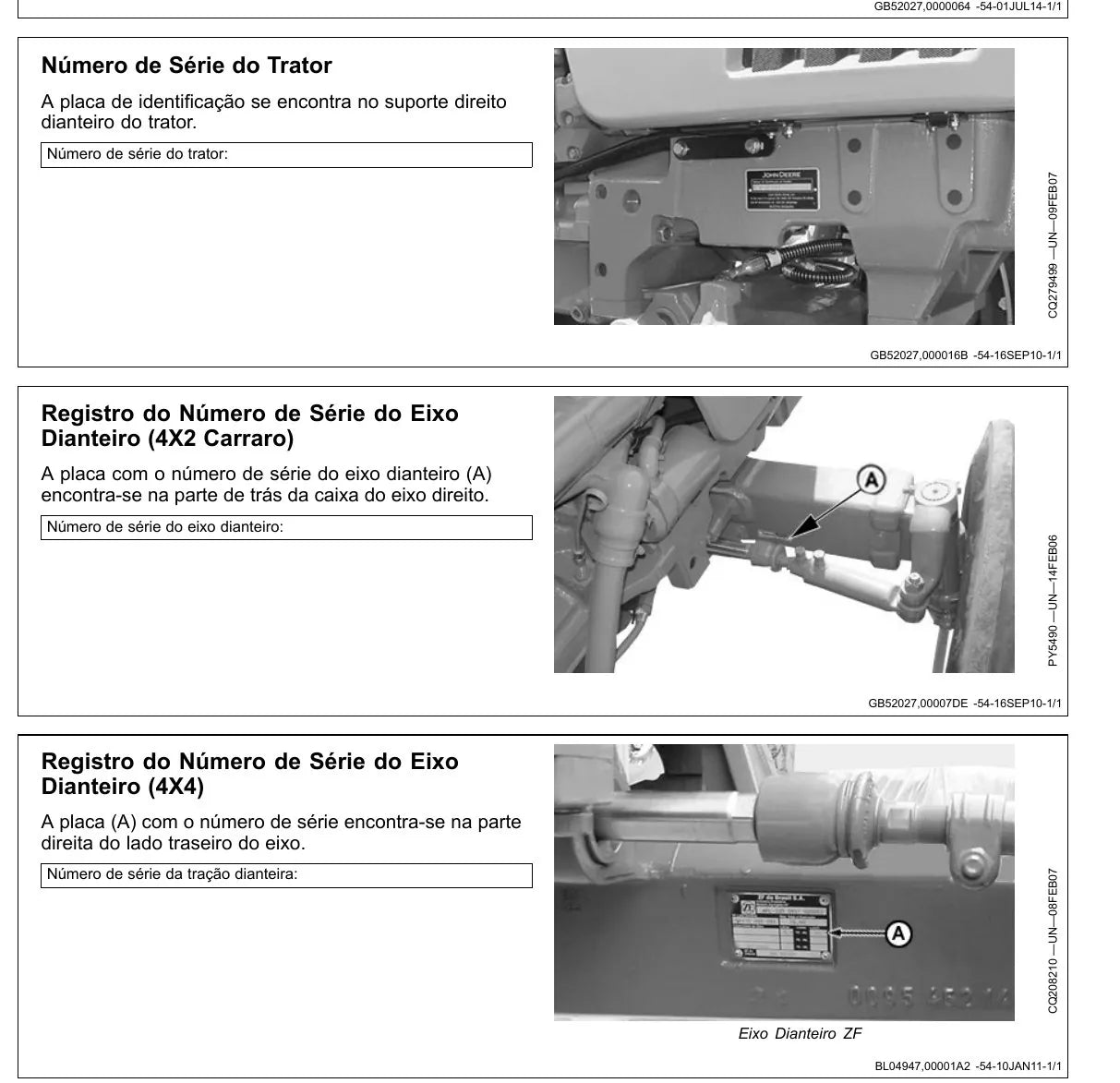 Manual do Operador John Deere 5055E 5065E — página interna 2