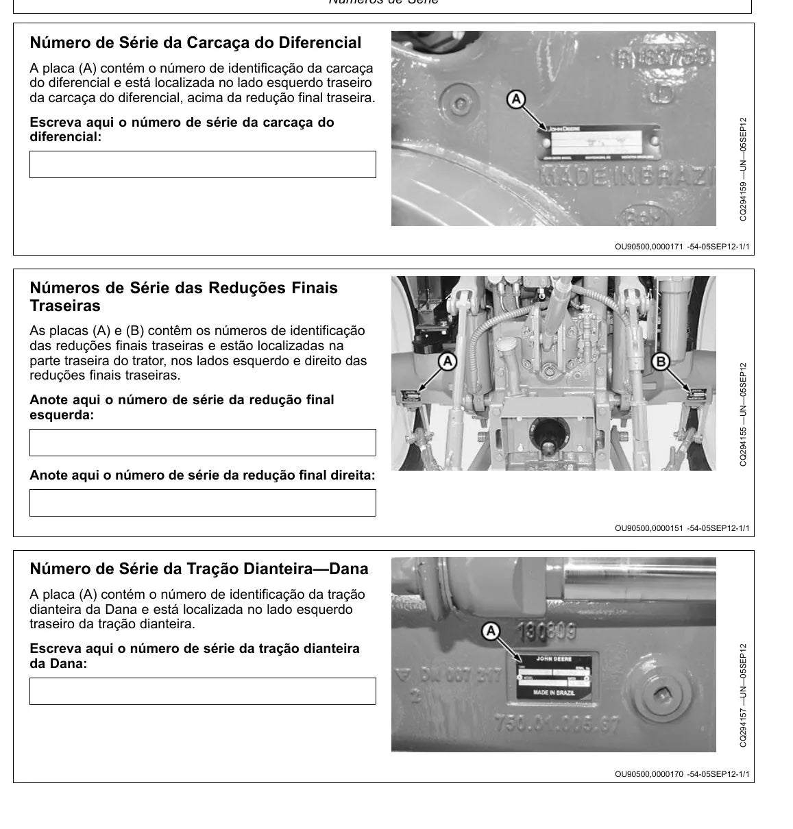 Manual do Operador John Deere 6145J 6165J 6180J — página interna 4