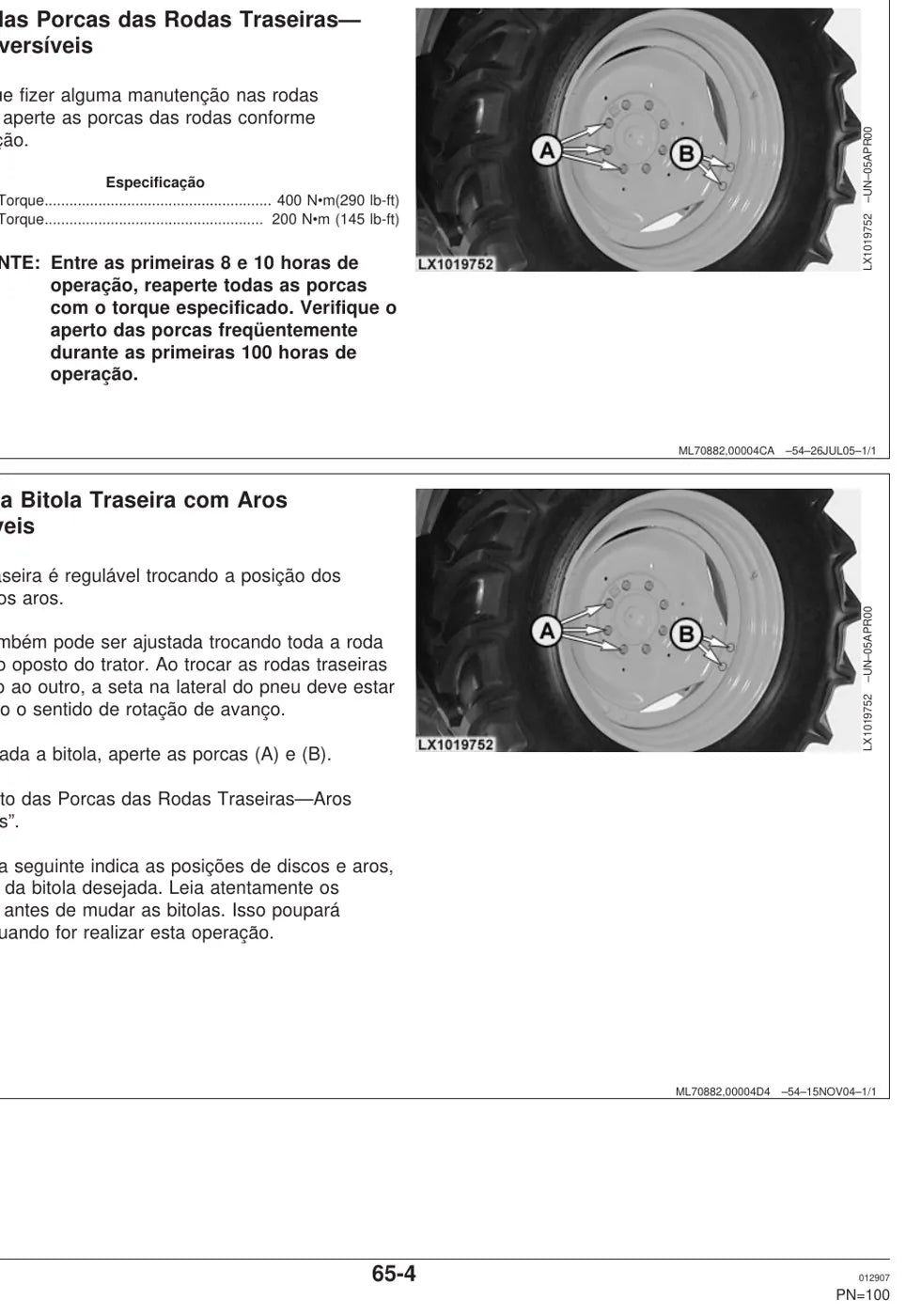 Manual do Operador John Deere 6415 e 6615 — página interna 3