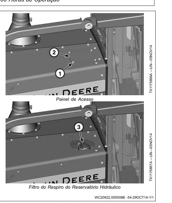 Manual do Operador John Deere 643L-II — página interna 3
