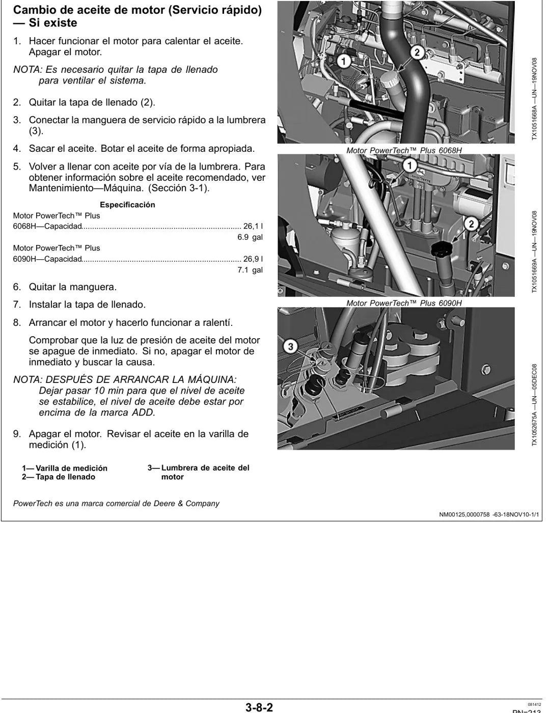 Manual do Operador John Deere 670G 672G Motoniveladora — página interna 3
