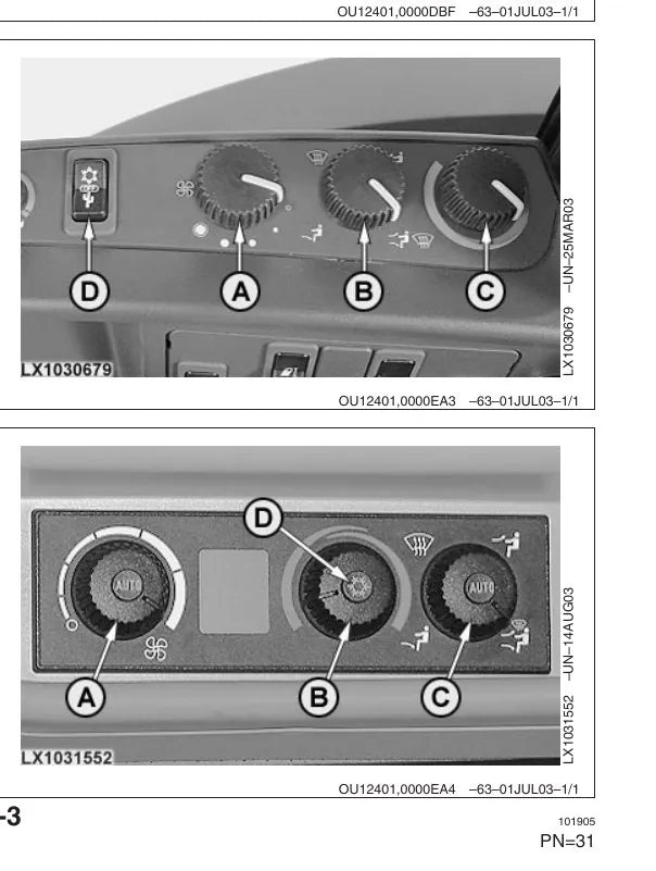 Manual do Operador John Deere 6820 6920 6920S Trator — página interna 1