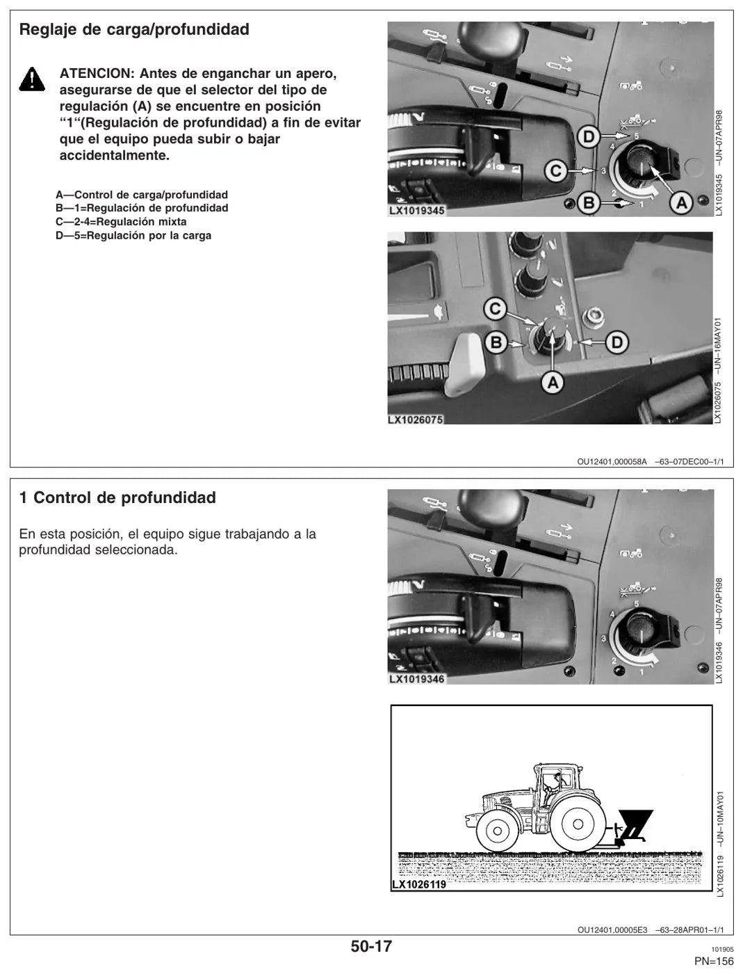 Manual do Operador John Deere 6820 6920 6920S Trator — página interna 2