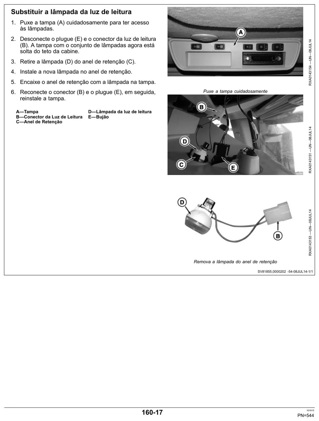 Manual do Operador John Deere 9520R 9570R 9620R — página interna 2
