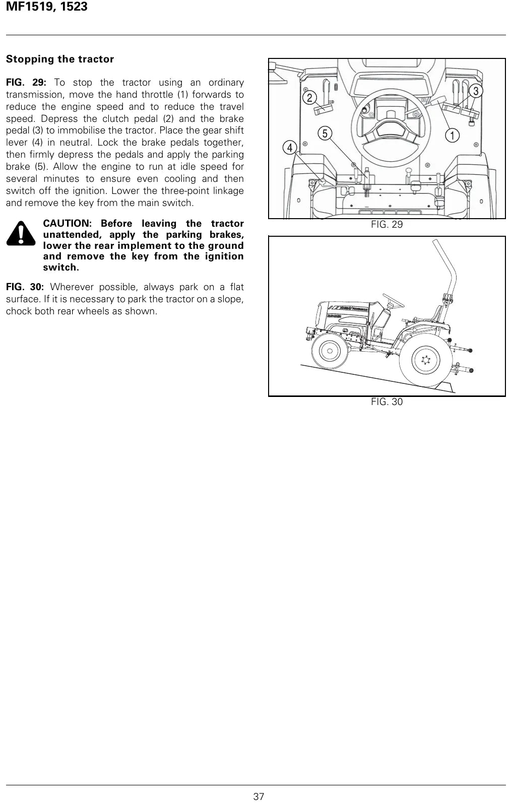 Manual do Operador Massey Ferguson MF1519 e MF1523 — Trator — 2008 — 92 Páginas em PDF — página interna 4