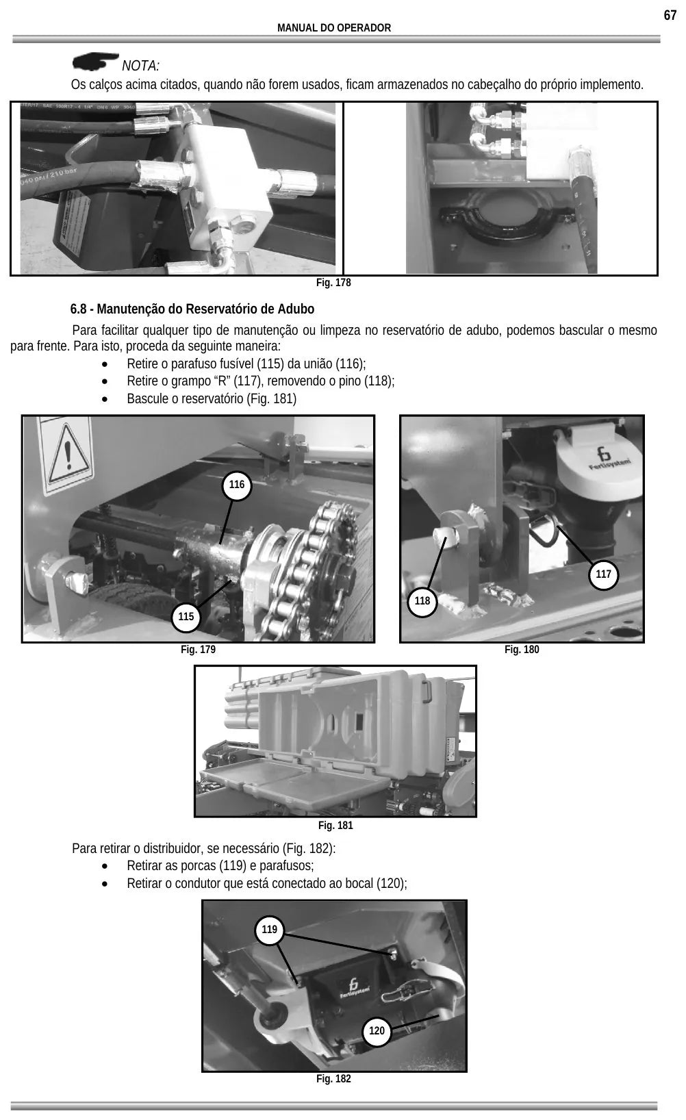 Manual do Operador — Plantadeira-Adubadora Massey Ferguson Série MF 500 (Versões L/M/S/V · Modelos 506 a 517) — página interna