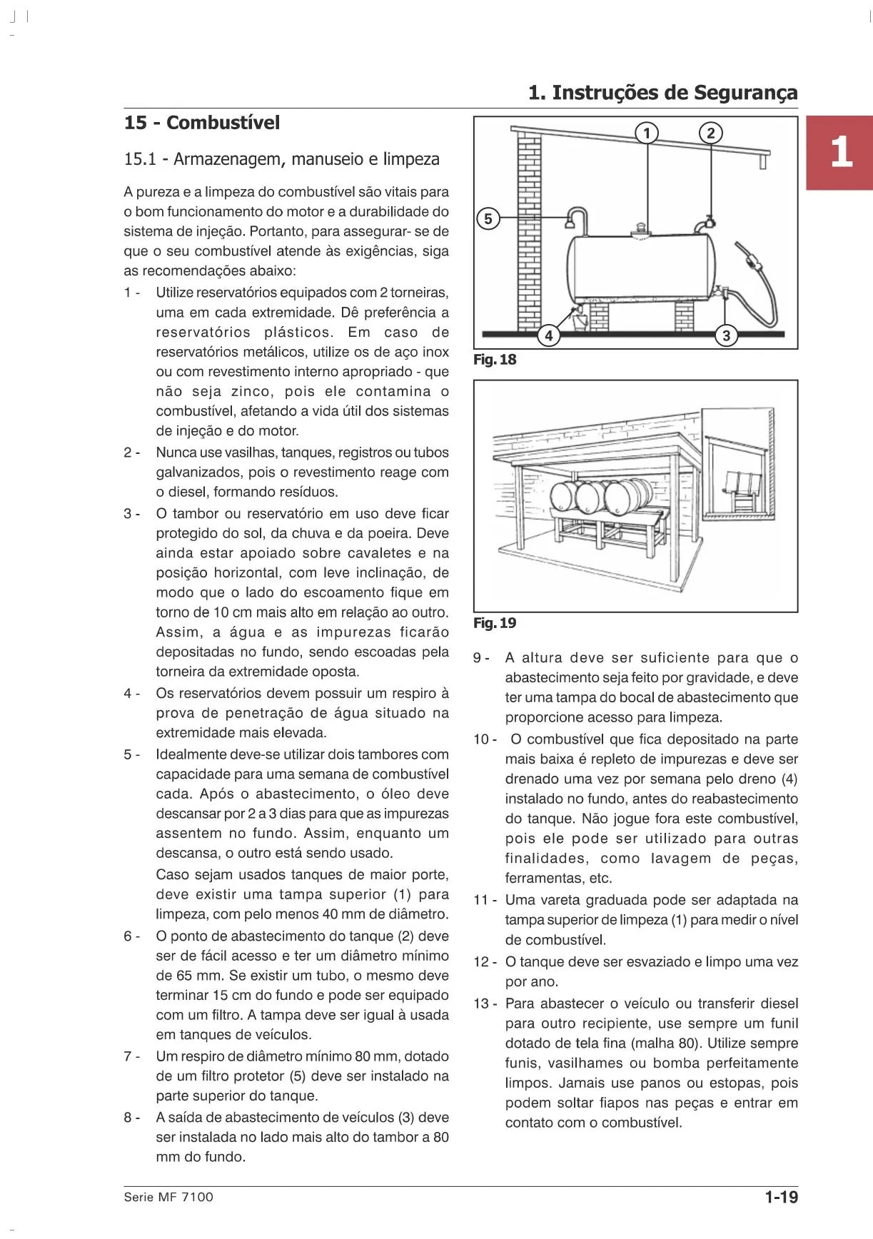 Manual do Operador — Tratores Massey Ferguson MF 7140, 7150, 7170 e 7180 (Série 7100 · versões F para grua) — página interna