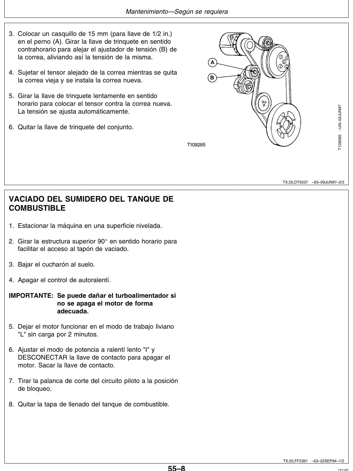 Manual do Operador John Deere 690E LC — ilustração técnica 1