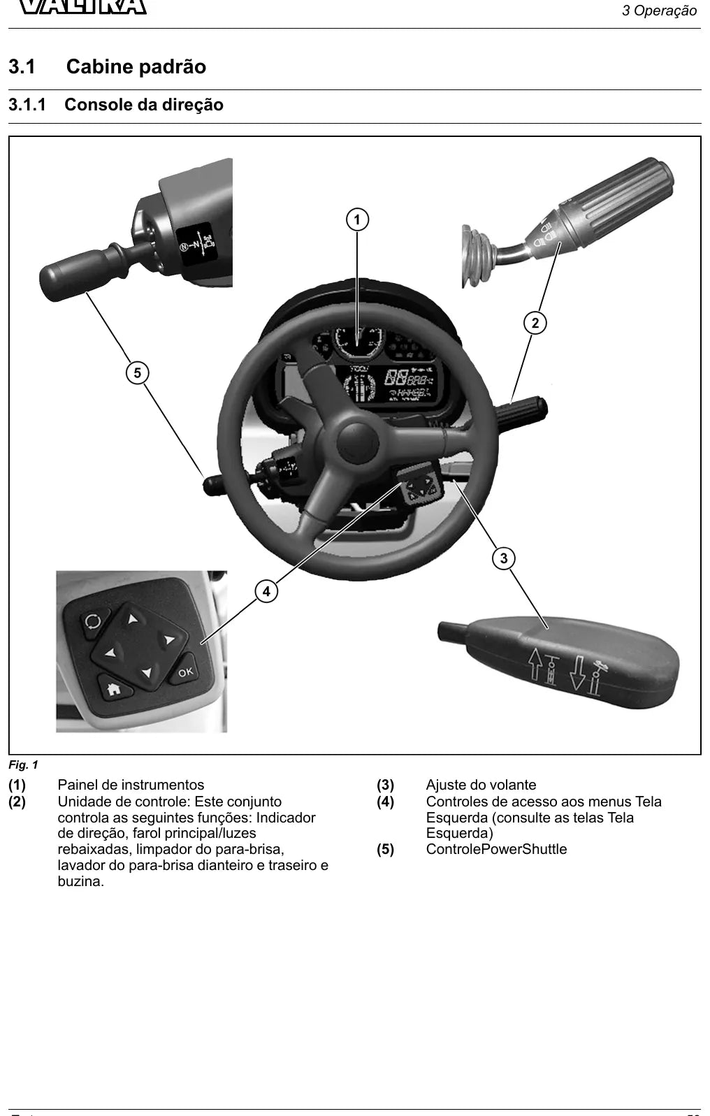 Manual do Operador Valtra A125, A135 e A145 HiTech — Trator — 2025 — 252 Páginas em PDF — página interna 1