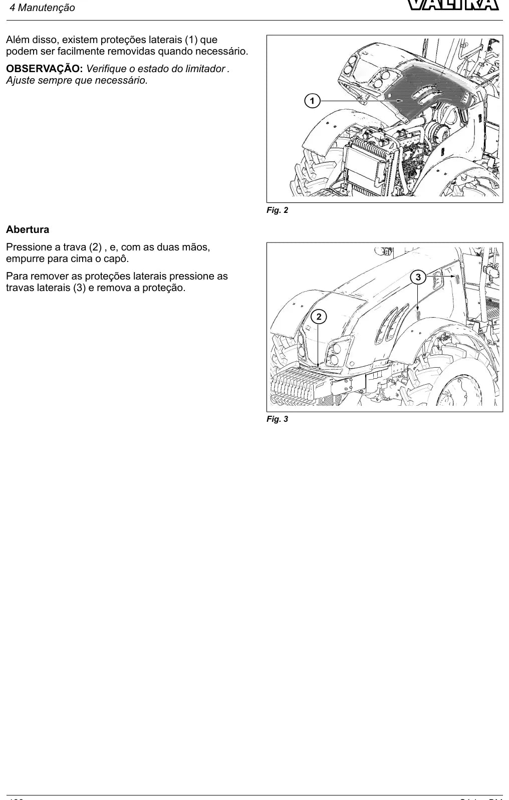 Manual do Operador Valtra BM115 e BM135 — Trator — 2023 — 214 Páginas em PDF — página interna 3