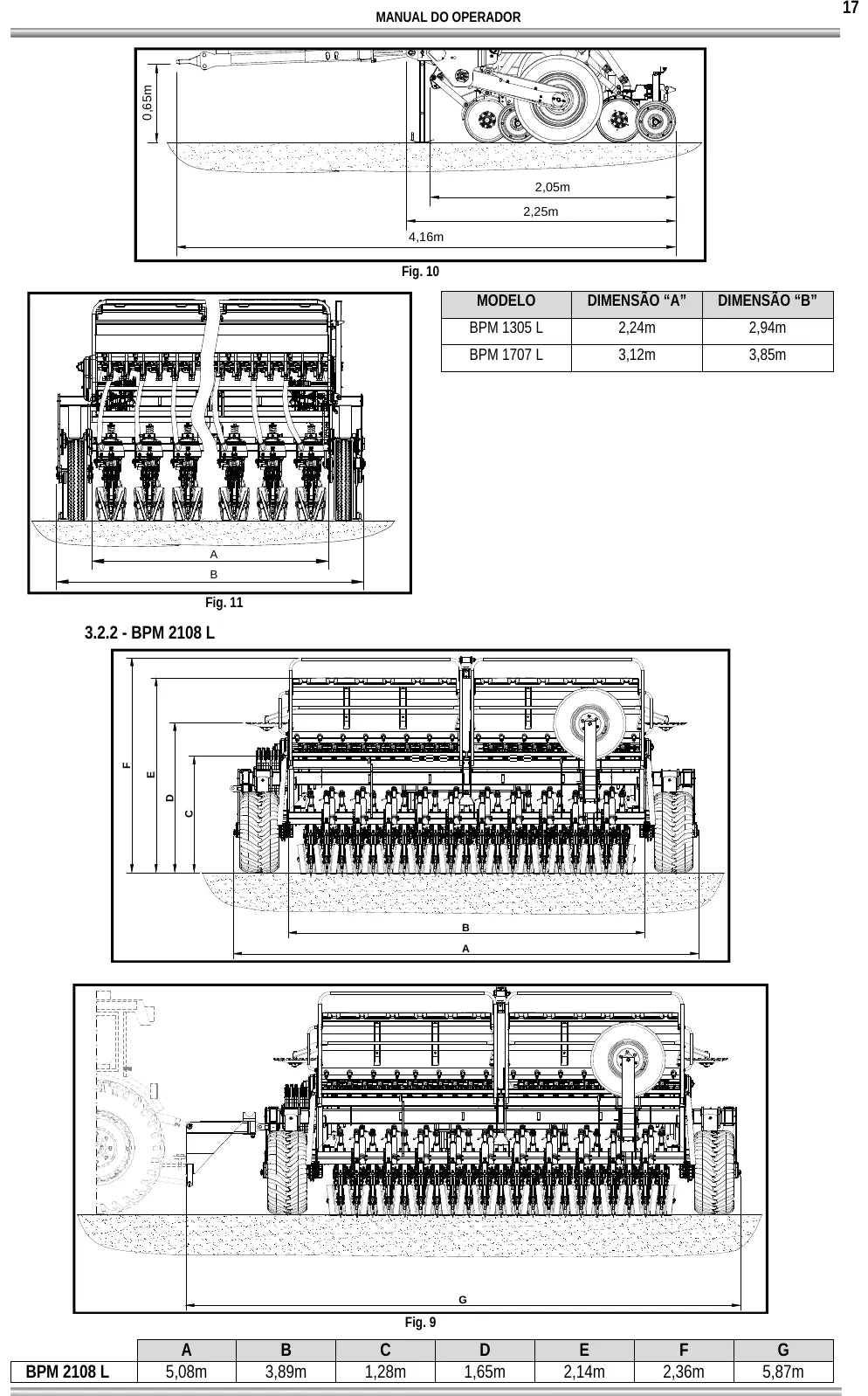 Manual do Operador Valtra BPM 1305 L a 2108 L — Plantadeira — 2012 — 82 Páginas em PDF — página interna 1