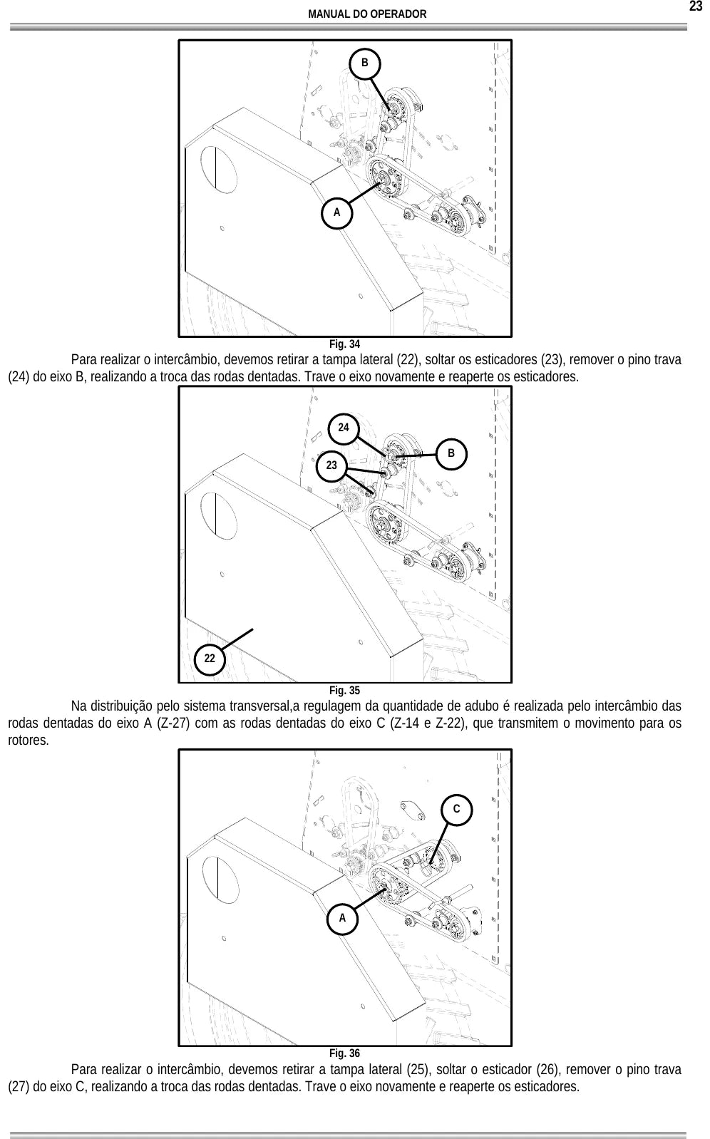Manual do Operador Valtra Fine BP 2017, 2217 e 2617 SF — Semeadora — 2012 — 62 Páginas em PDF — página interna 3