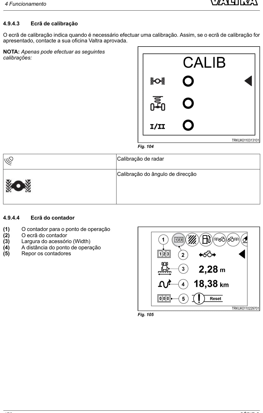 Manual do Operador Valtra G105A a G135A — Trator — Edições 2022 e 2025 — 442 e 450 Páginas em PDF — página interna 4