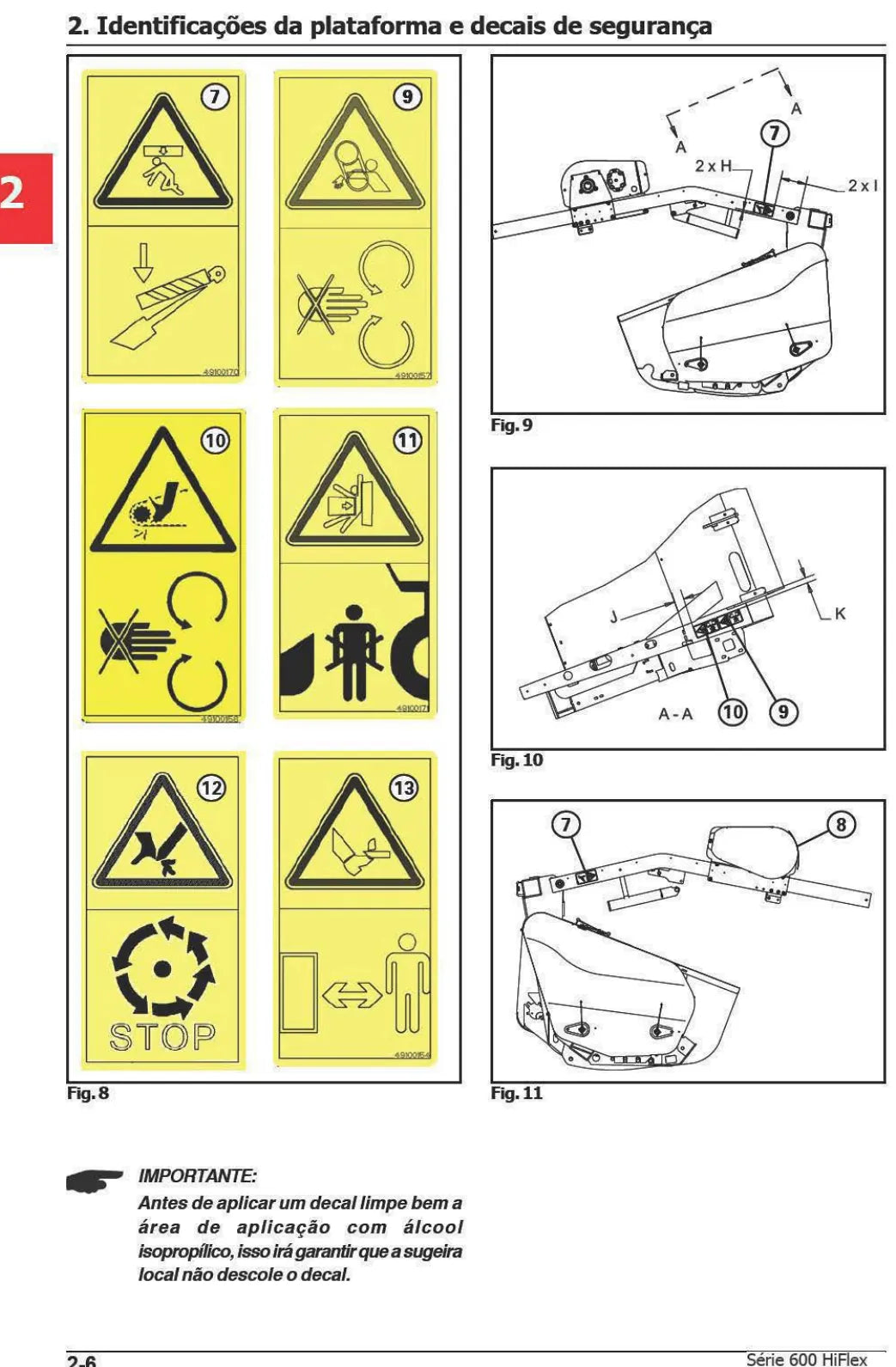 Manual do Operador Valtra Plataforma 600 HiFlex 16 a 30 pes — Plataforma de Corte — 2012 — 107 Páginas em PDF — página interna 1