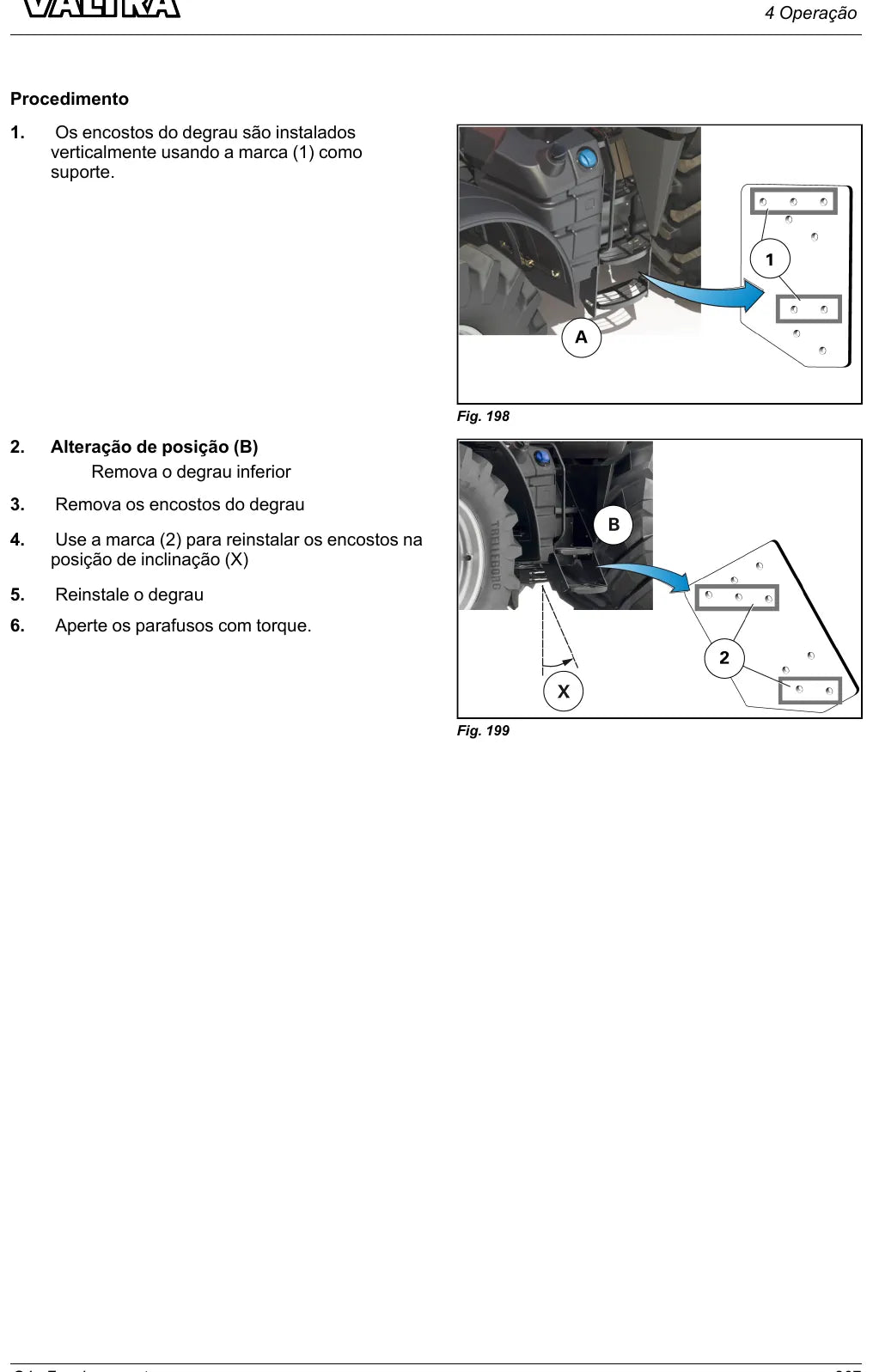 Manual do Operador — Operação Valtra S274 a S394 — Trator — Edições 2020 e 2026 — 460 e 414 Páginas em PDF — página interna 3